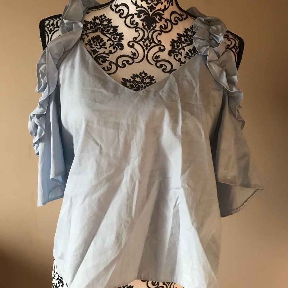 Blue blouse